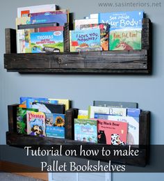 Pallet Bookshelf