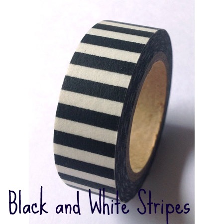 Black and White Washi Tape