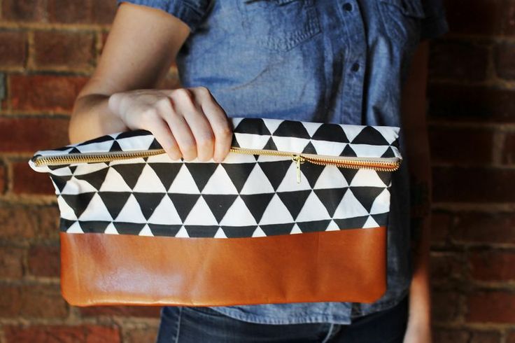 DIY Leather Clutch