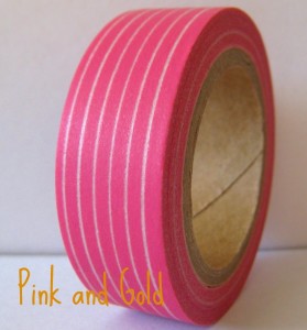 Pink and Gold Metallic