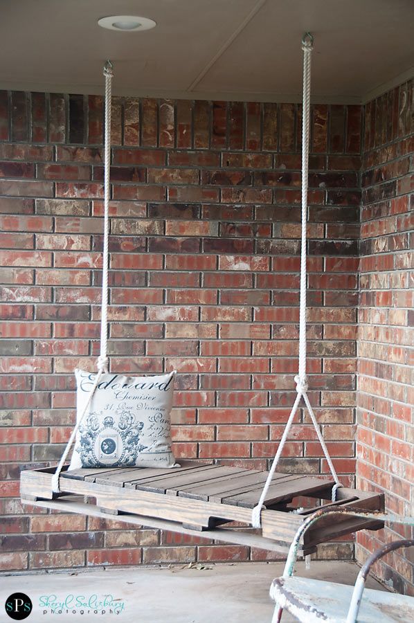 DIY Pallet Swing Home and Heart DIY