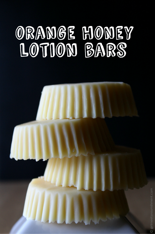 DIY Honey Lotion Bars