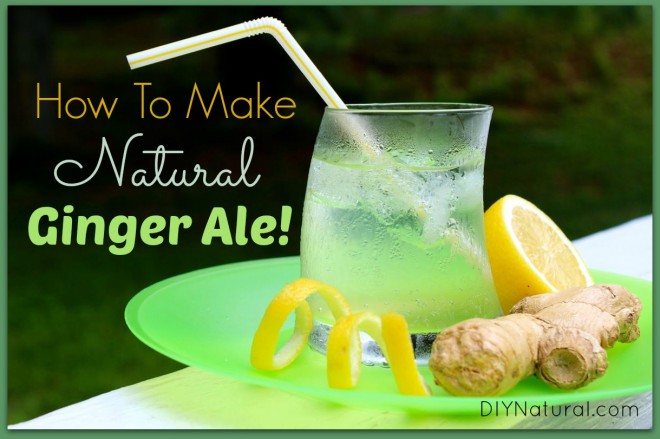DIY Natural Ginger Ale