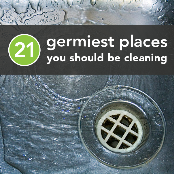The Dirtiest places in your house