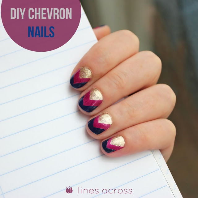 Chevron Nails