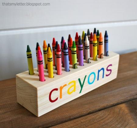 Crayon Holder