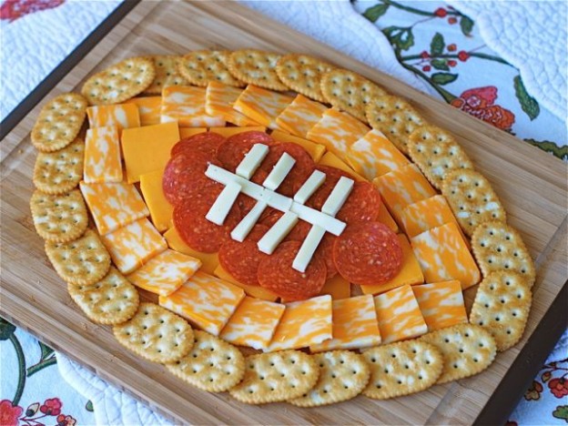 Superbowl Cheese Plate