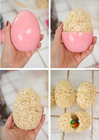 Easter Egg Rice Krispie Treats