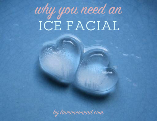 Ice facial