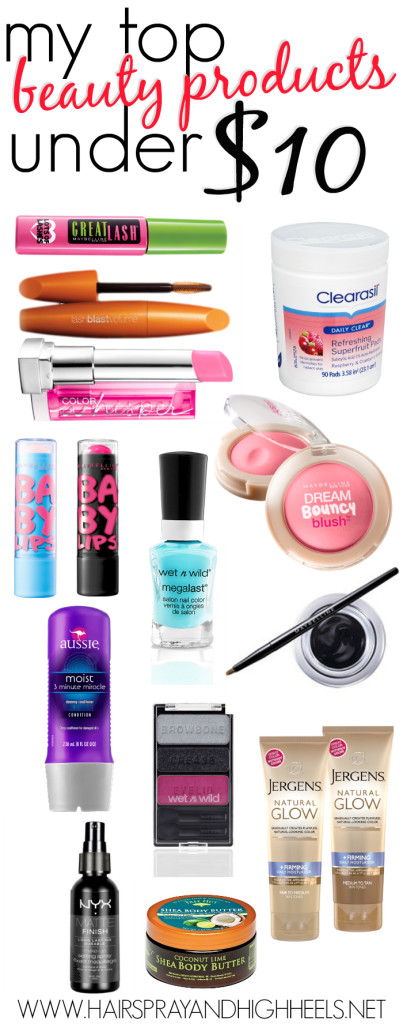 top-beauty-products-under-10